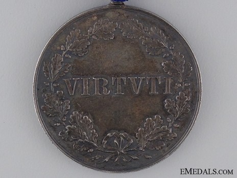 Royal Order of Merit of St. Michael, Silver Medal Reverse