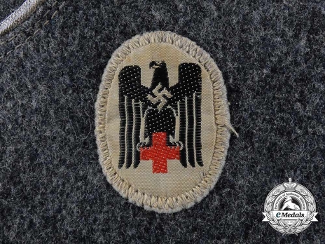German Red Cross 1938 Pattern NCO's Field Cap Insignia