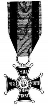 Order of Virtuti Militari, Type II, Knight Obverse