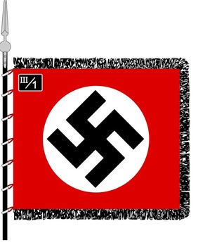 Allgemeine SS Battalion Flag Obverse