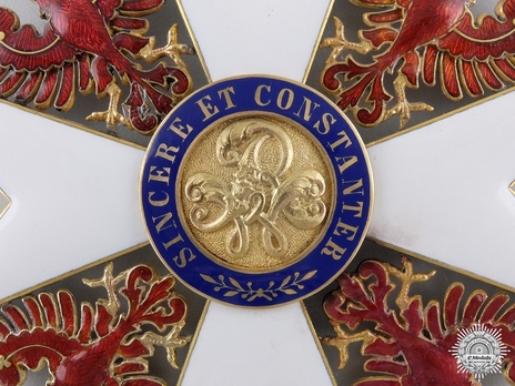 Order of the Red Eagle, Type V, Civil Division, Grand Cross (in gold) Obverse Detail