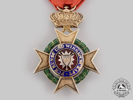 Order of Arts and Sciences, I Class Cross (in silver) Obverse