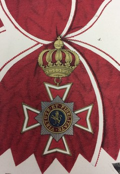 House Order of the Golden Lion, Type II, Grand Cross Obverse