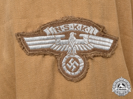 NSKK Shirt Eagle Insignia Detail