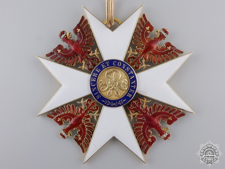 Order of the Red Eagle, Type V, Civil Division, Grand Cross (in gold) Obverse