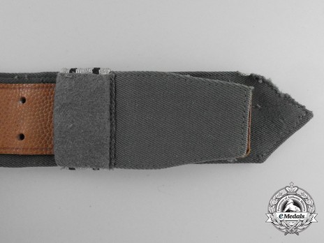 German Army Officer's Dress Belt Reverse