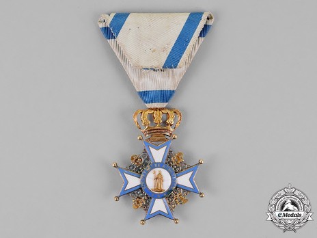 Order of the Eagle of Este, Foreign Division, Knight Reverse