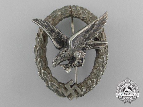Air Gunner & Flight Engineer Badge, by C. E. Juncker (in tombac) Obverse