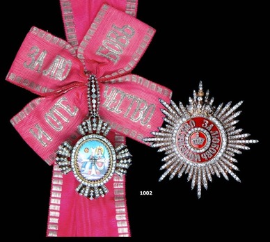 Order of Saint Catherine, Grand Cross Set of Insignia 