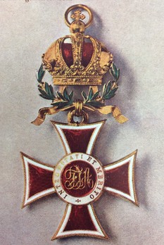 Order of Leopold, Type III, Military Division, Grand Cross