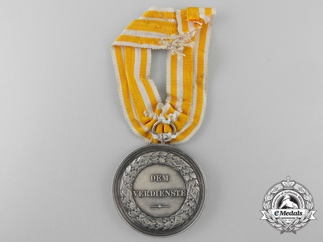Civil Merit Medal, Type IV, in Silver Reverse