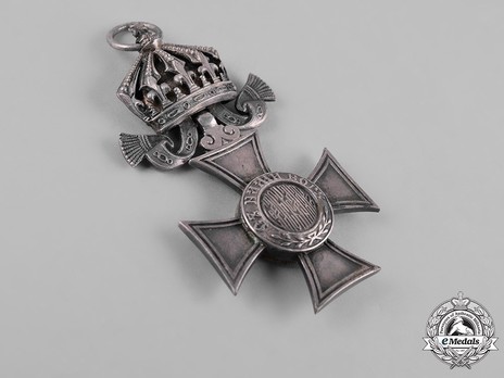 Order of St. Alexander, Type II, VI Class (with crown) Obverse