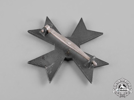 War Merit Cross I Class without Swords, by Steinhauer & Lück (zinc) Reverse
