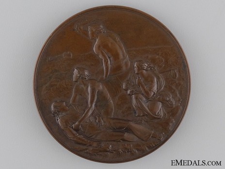 Bronze Medal (for gallantry, 1854-1901) Reverse