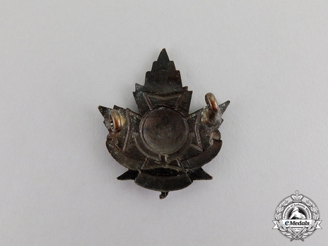 24th Infantry Battalion Other Ranks Cap Badge Reverse