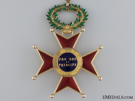 Order of St. Gregory the Great Commander (Civil Division) (with gold) Reverse