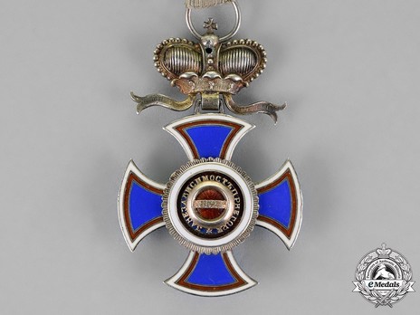 Order of Danilo I (Merit for the Independence), Type IV, IV Class, Officer Reverse