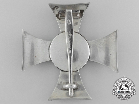 Military Merit Cross, Type II, Civil Division, I Class Cross Reverse