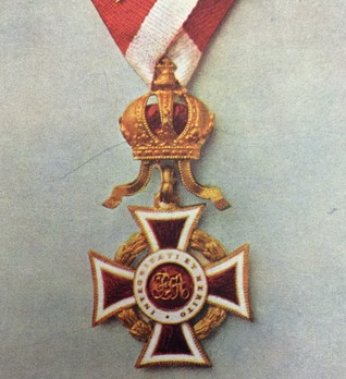 Order of Leopold, Type III, Military Division, Knight's Cross (with lower grade War Decoration)