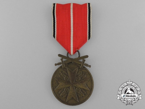 Bronze Merit Medal with Swords Obverse