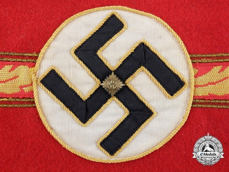 NSDAP Ortsgruppenleiter Type II Ort Level Armband Detail