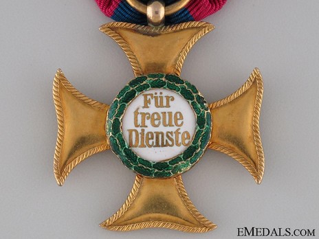 Civil Honour Decoration, Senior Line, I Class Gold Cross (in gold) Obverse