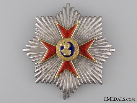 Grand Cross Breast Star (with silver and gold) Obverse