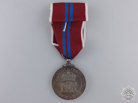 Queen Elizabeth II Coronation Medal, 1953 Coronation Medal Reverse