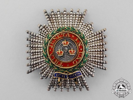 The Most Honourable Order of the Bath, Type II, Military Division, Commander Breast Star (with silver-gilt medallion, Gilbert Made)
