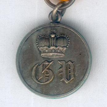 Order of Merit, Military Division, Silver Merit Medal Miniature Obverse