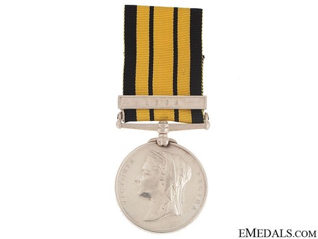 Silver Medal (with "1900" clasp) Obverse