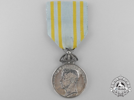 Silver Medal (stamped "A.LINDBERG") Obverse