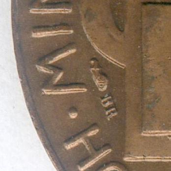 Bronze Medal (Ministry of War, stamped “E M LINDAUER”) Details