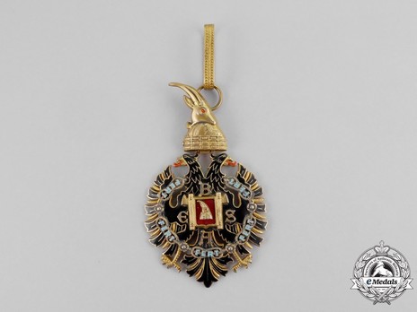 Order of Fidelity, Type II, Grand Officer's Cross Obverse