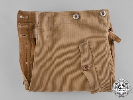 HJ Winter Service Trousers (khaki version) Obverse