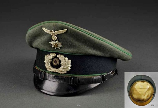 German Army Mountain NCO/EM's Visor Cap Profile