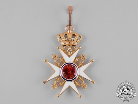 Order of St. Olav, Civil Division, I Class Commander Reverse
