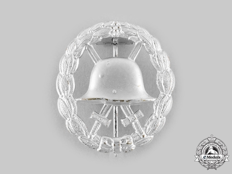 Wound Badge, in Silver (in bronze, cut-out) Obverse