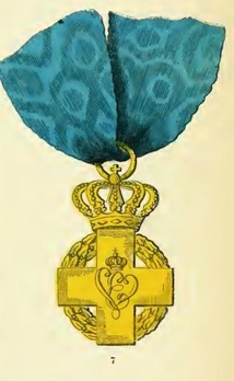 Military Order of Savoy, Type I, Knight Reverse