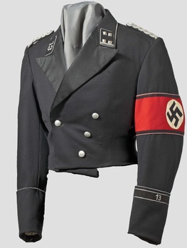 Allgemeine SS Evening Dress Jacket Obverse