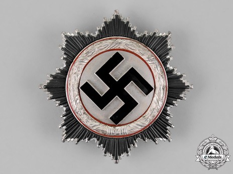 German Cross, in Silver, by C. F. Zimmermann ("20", cupal) Obverse