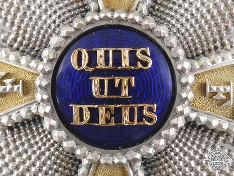 Royal Order of Merit of St. Michael, I Class Cross Breast Star (by Quellhorst) Obverse Detail
