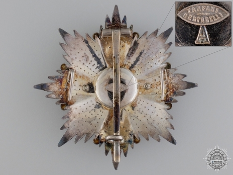 Order of St. Gregory the Great Grand Officer Breast Star Reverse