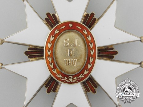 Order of Saint Joseph, Grand Cross Reverse