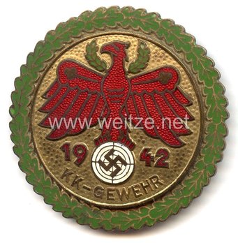 Tyrolean Marksmanship Gau Achievement, Type V, Champion Badge (for small calibre rifle) Obverse