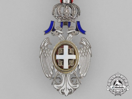 Order of the White Eagle, Type II, Civil Division, V Class Obverse