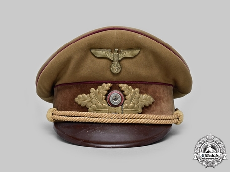 NSDAP Gauleitung Visor Cap M39 Front