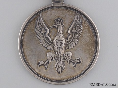 Frankfurt Waterloo Medal in Silver Obverse