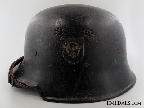 German Police Helmet M34 Left