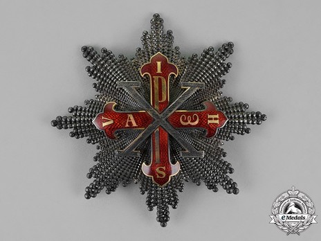 Senator of the Grand Cross Breast Star (with faceted rays) Obverse